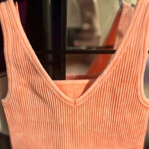 V-neck women’s tank.